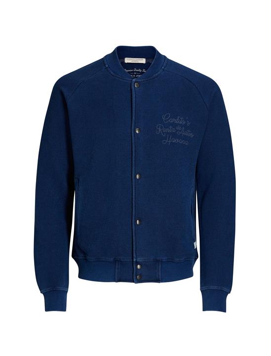 Jack and Jones سویشرت نخی جلو باز مردانه